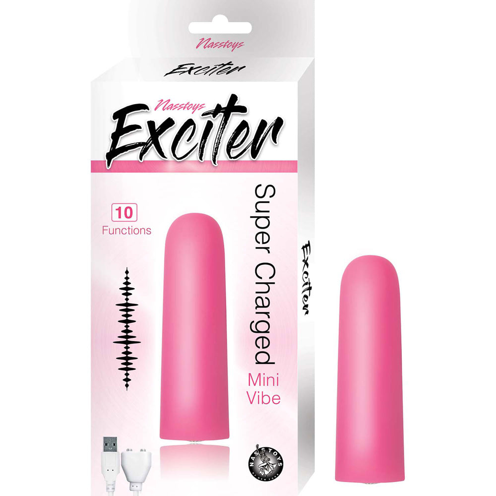 Exciter Mini Vibe Pink | 782631303414 | Discreet Personal Wellness
