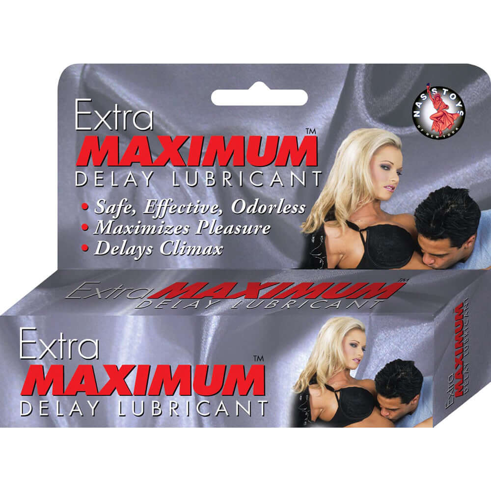 Extra Maximum Delay Lube .5 oz. | 782631311105 | Discreet Personal Wellness