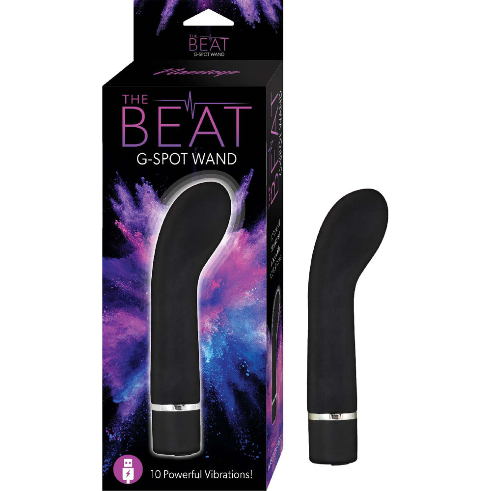 The Beat G Spot Wand Black | 782631315103 | Discreet Personal Wellness