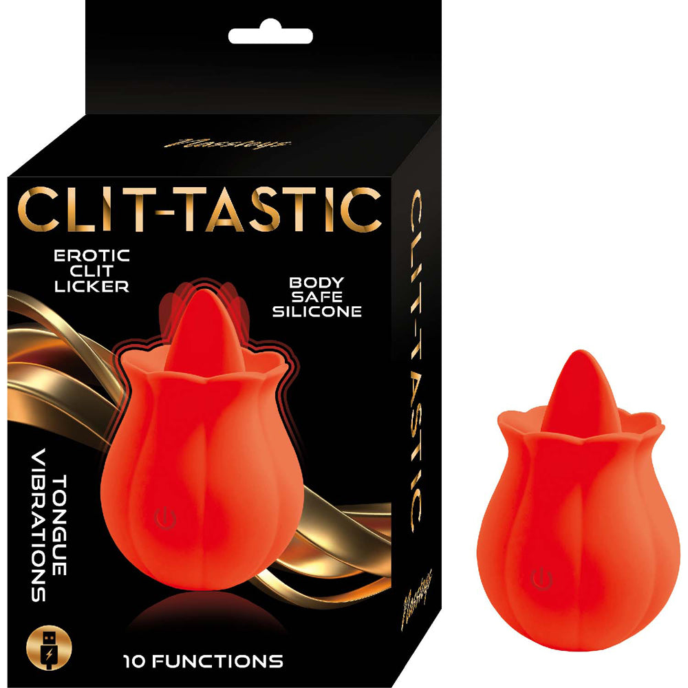 Clitoris Tastic Erotic Clitoris Licker Red | 782631316018 | Discreet Personal Wellness