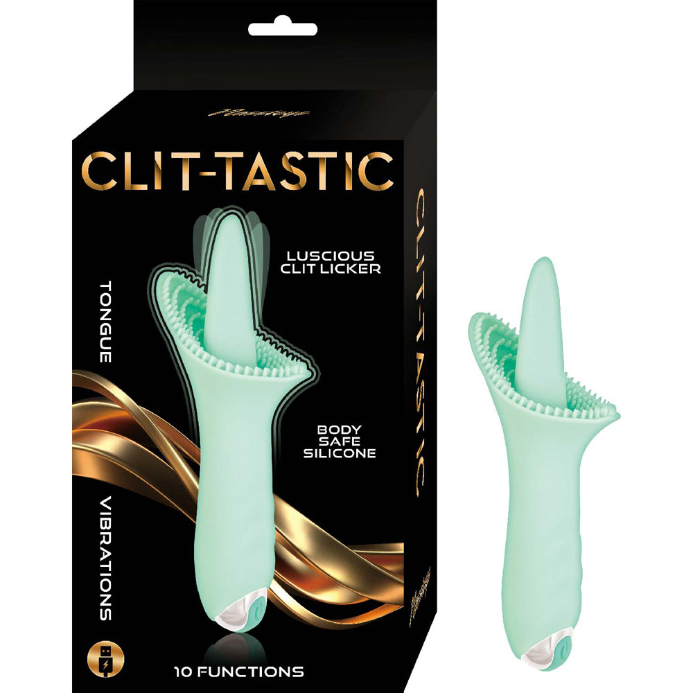 Clitoris Tastic Luscious Clitoris Licker Aqua | 782631316124 | Discreet Personal Wellness