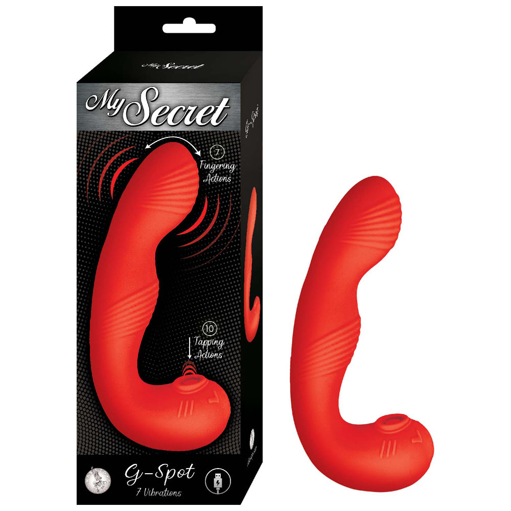 My Secret G-Spot Red | 782631321517 | Discreet Personal Wellness