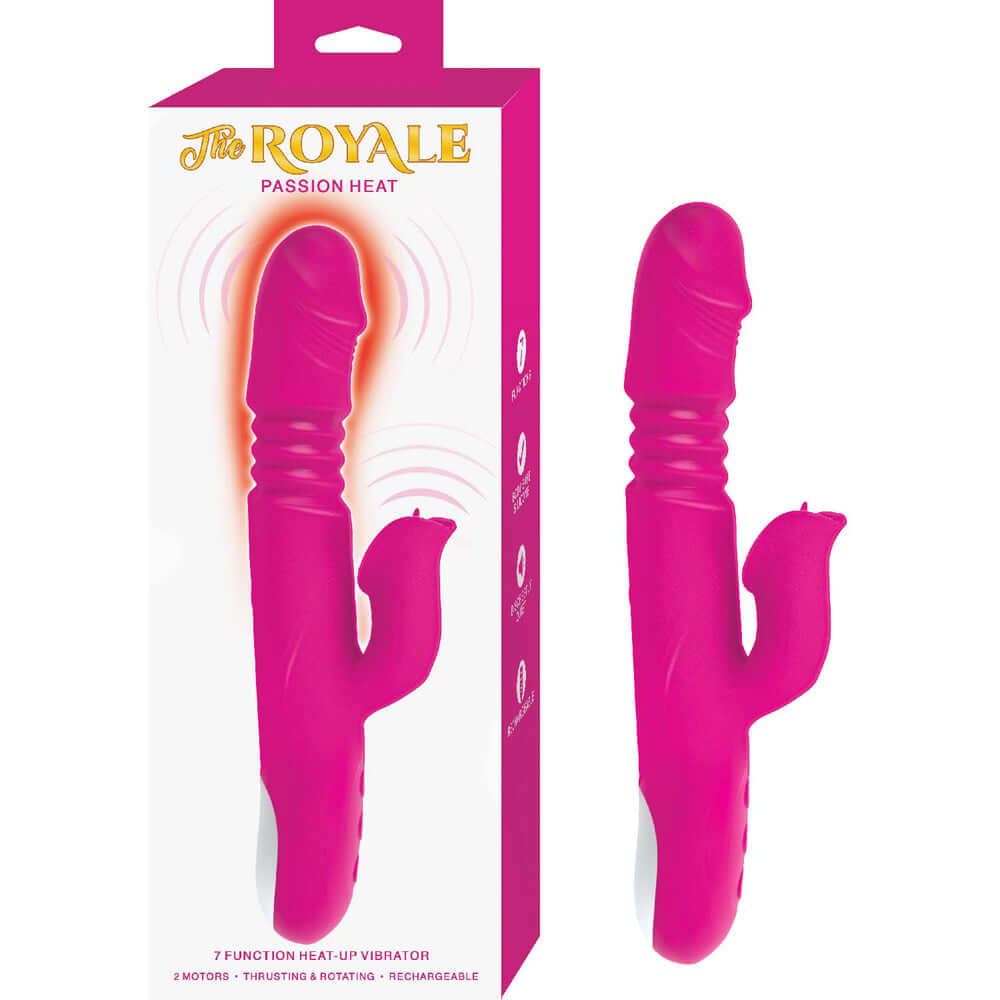 The Royale Passion Heat Pink | 782631326802 | Discreet Personal Wellness