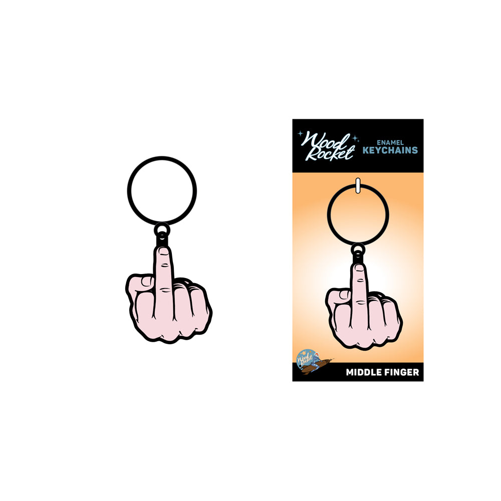 Middle Finger Keychain | 785571086751 | Discreet Personal Wellness