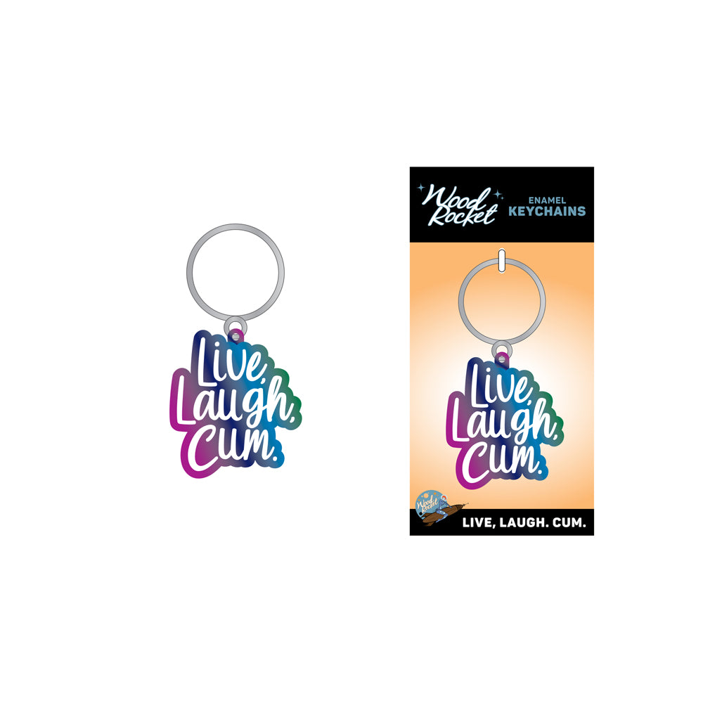 Live, Laugh, Come Key Chain | 785571086904 | Discreet Personal Wellness