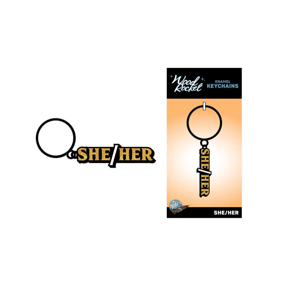 She/Her Keychain | 785571087130 | Discreet Personal Wellness