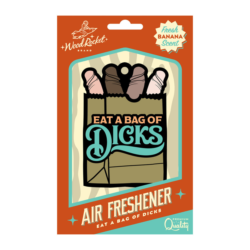 Bag Of Penis Air Freshener | 785571087192 | Discreet Personal Wellness