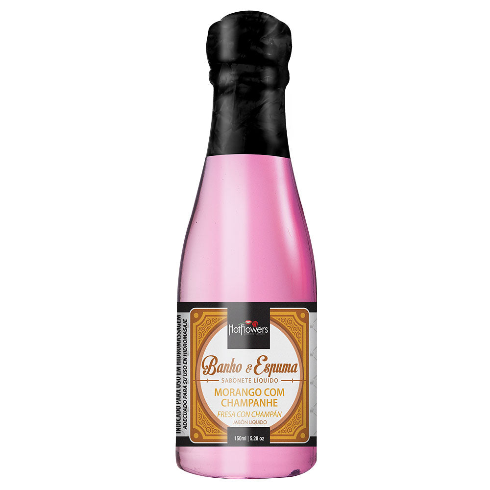 Bubble Bath Strawberry With Champagne Scent 5.28 oz. | 7898736603694 | Discreet Personal Wellness