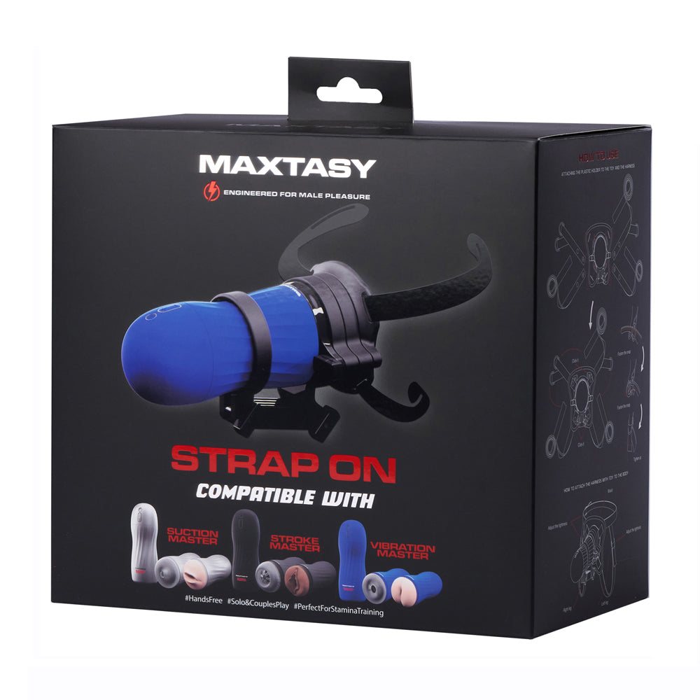 Maxtasy Strap-On Stroker Harness | 793072182544 | Discreet Personal Wellness