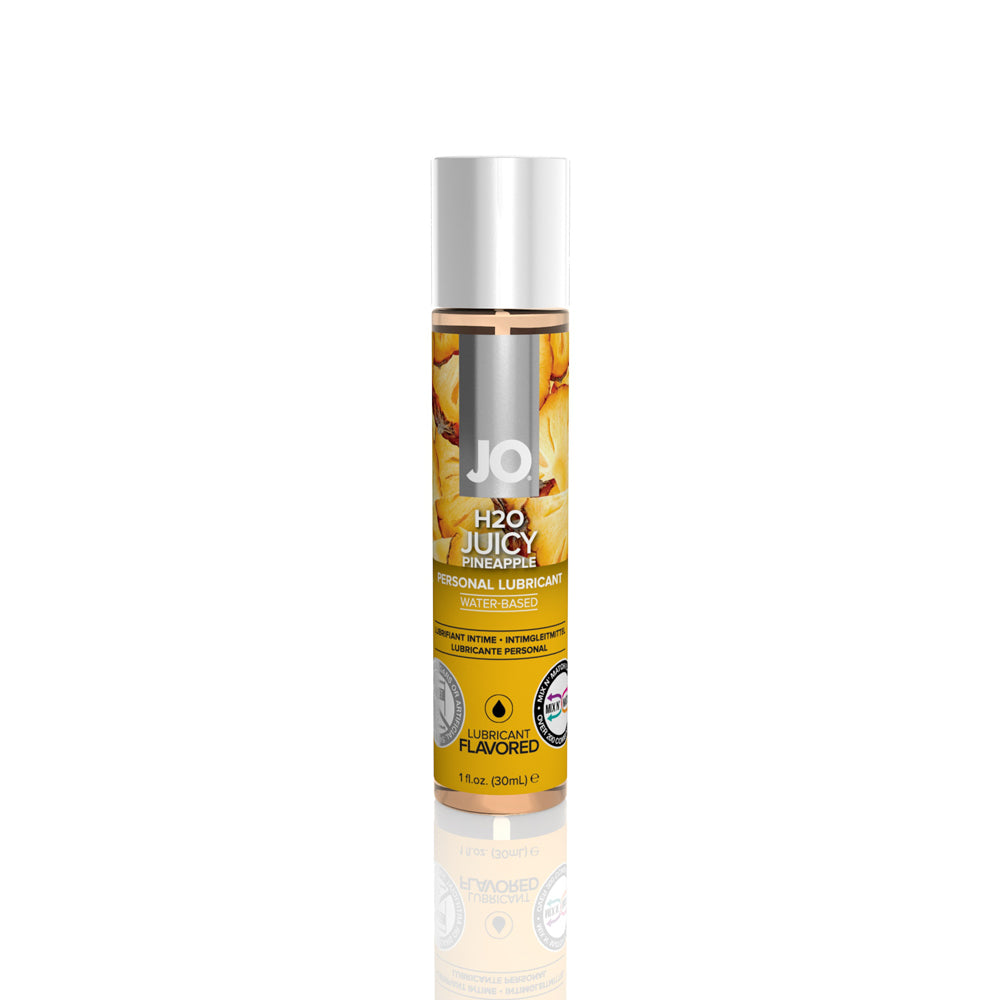 JO H2O Flavored Lubricant Juicy Pineapple 1 oz. | 796494101223 | Discreet Personal Wellness