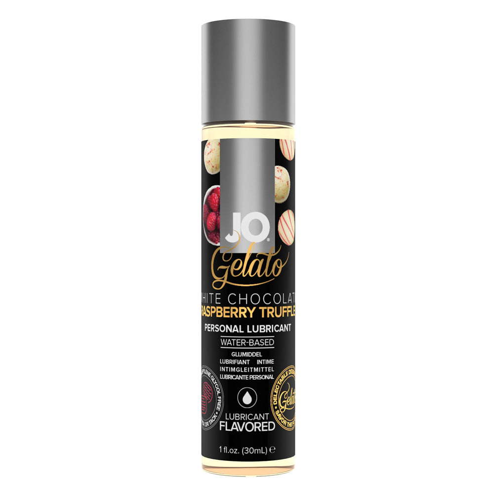 Jo Gelato White Chocolate Raspberry 1 Oz. | 796494105900 | Discreet Personal Wellness