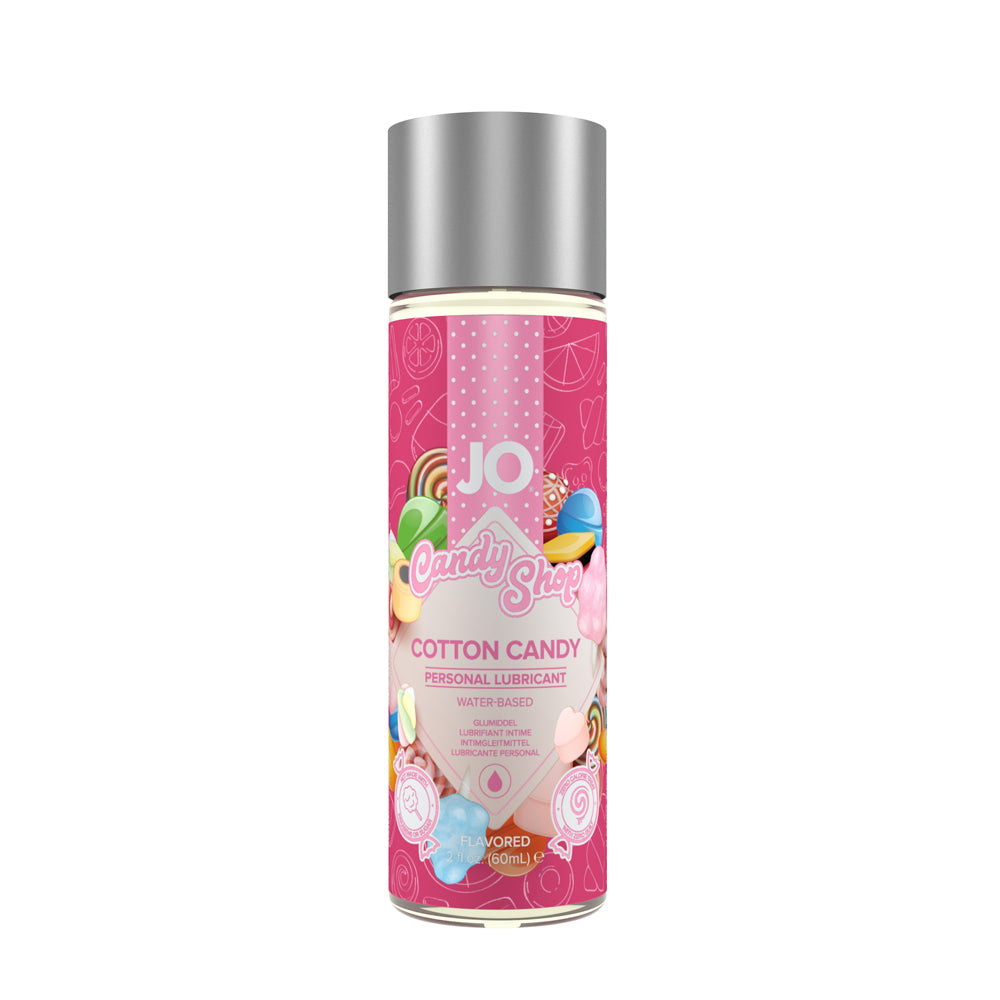 Jo H2O Cotton Candy Lubricant 2 oz. | 796494106310 | Discreet Personal Wellness