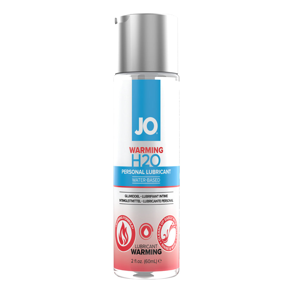 JO H2O Lubricant Warming 2 oz. | 796494400807 | Discreet Personal Wellness
