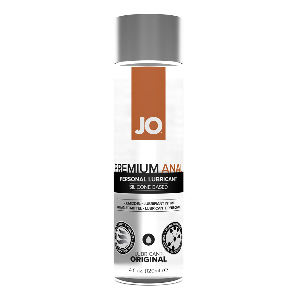 JO Anal Premium Lubricant Original 4 oz. | 796494401033 | Discreet Personal Wellness