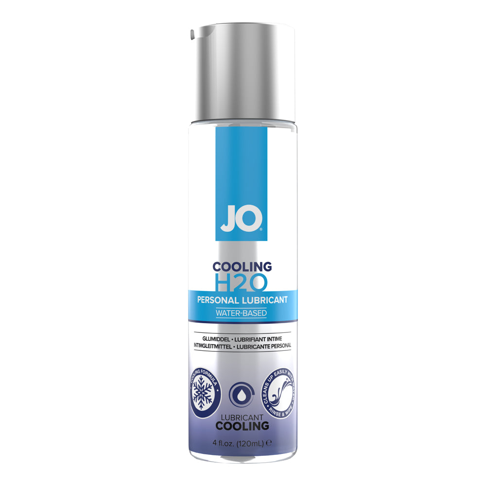 JO H2O Lubricant Cooling 4 oz. | 796494402078 | Discreet Personal Wellness