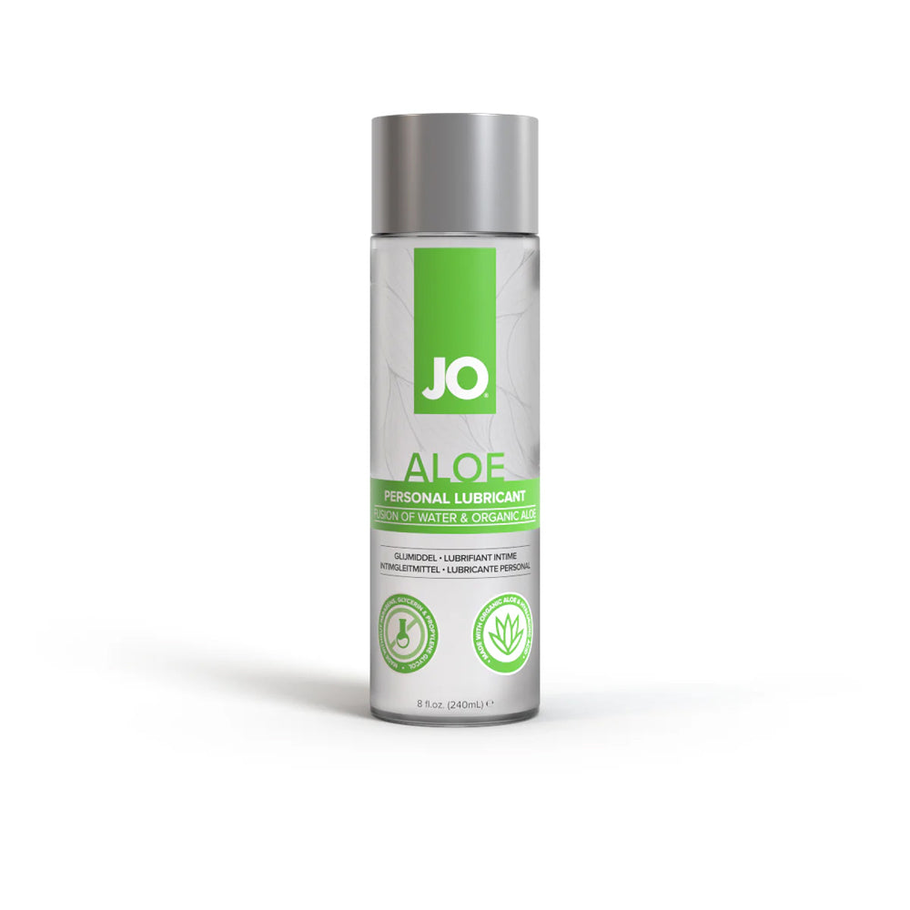 Jo Waterbased Aloe Lubricant 8 oz. | 796494408285 | Discreet Personal Wellness