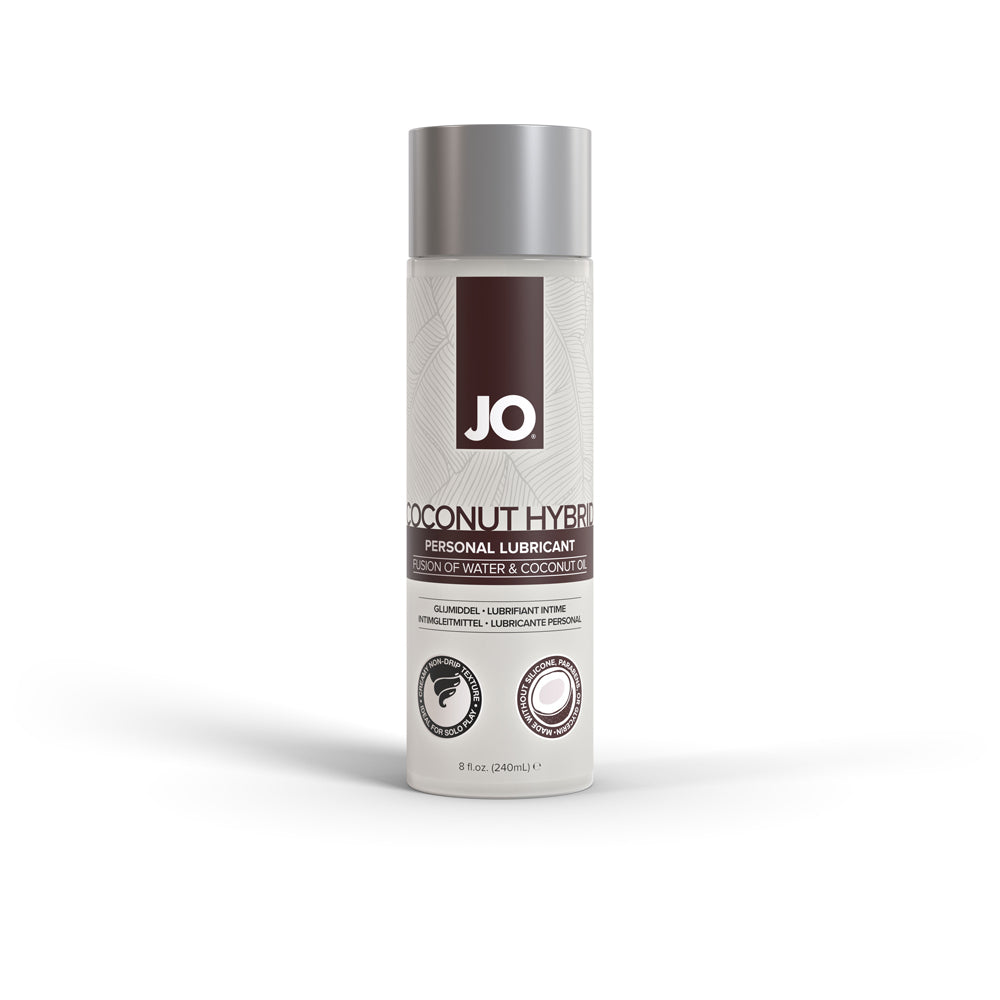 Jo Coconut Hybrid Lubricant 8 oz. | 796494408339 | Discreet Personal Wellness