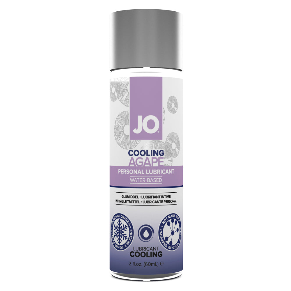 Jo Agape Cooling Lubricant 2 oz. | 796494420263 | Discreet Personal Wellness