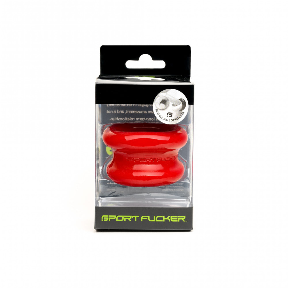 Sport funer Muscle Ball Stretcher Tpe Red | 810001682859 | Discreet Personal Wellness