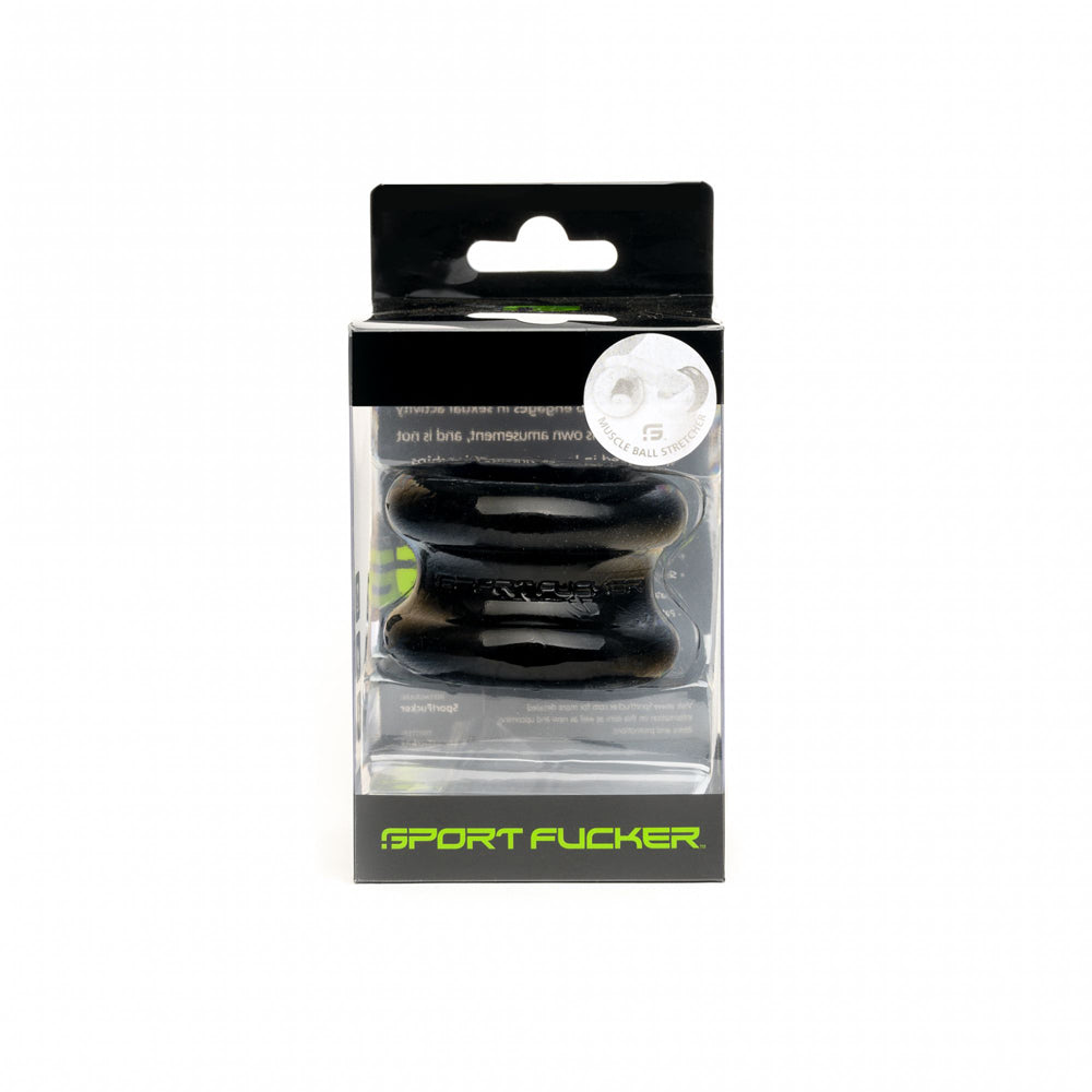 Sport funer Muscle Ball Stretcher Tpe Black | 810001682866 | Discreet Personal Wellness