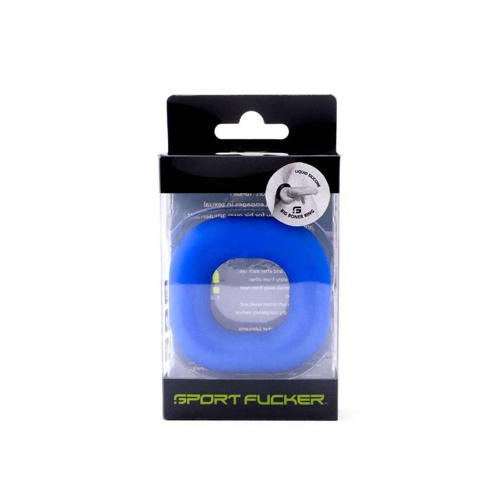 Sport funer Big Boner Ring Blue | 810001683849 | Discreet Personal Wellness
