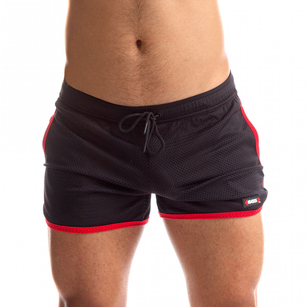 665 Rally Shorts Red Large | 810001686581 | Discreet Personal Wellness