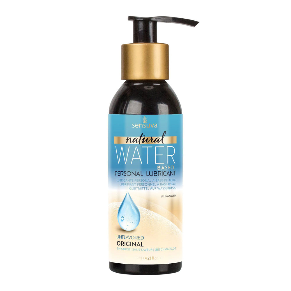 Natural Water-Based Personal Moisturizer Unscented 4 oz. Bottle | 810002660009 | Discreet Personal Wellness