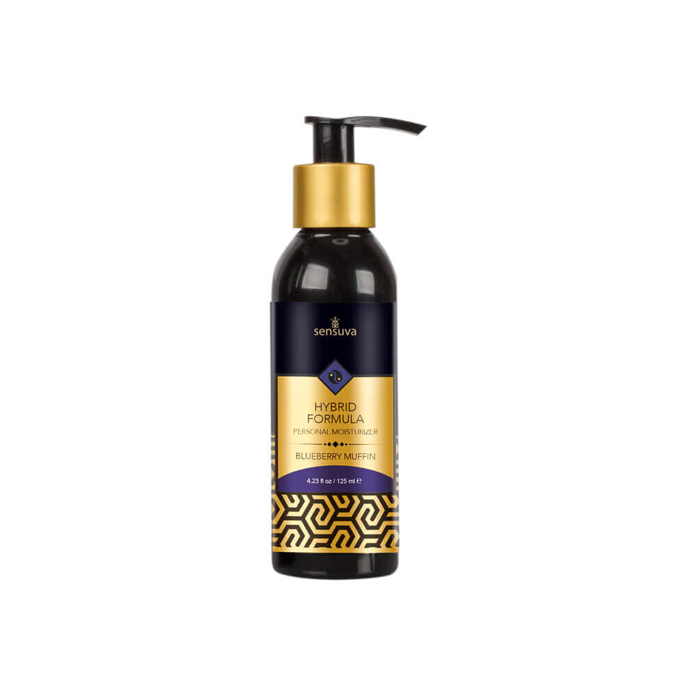 Hybrid Personal Moisturizer Blueberry Muffin 4 oz. Bottle | 810002660351 | Discreet Personal Wellness