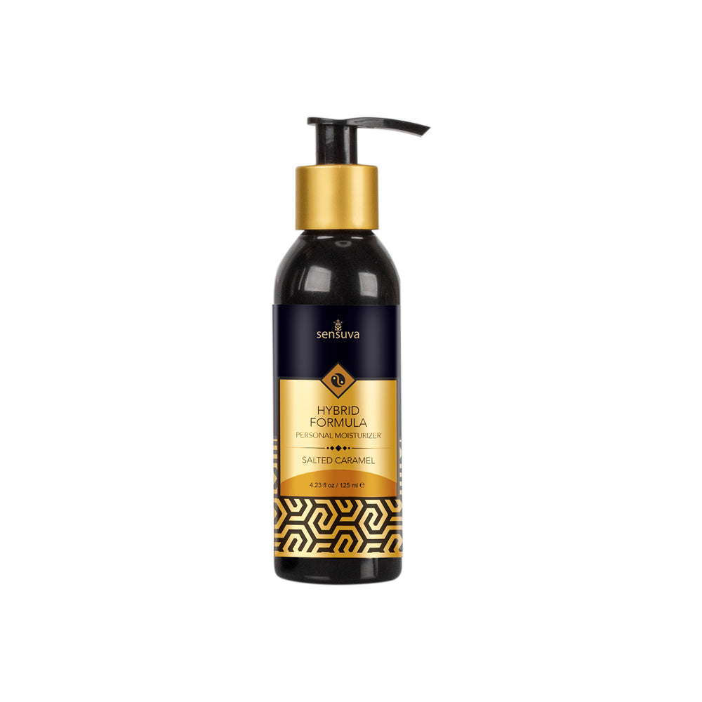 Hybrid Personal Moisturizer Salted Caramel 4 oz. Bottle | 810002660375 | Discreet Personal Wellness
