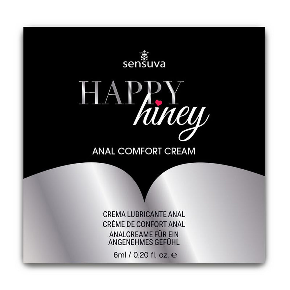 Happy Hiney Anal Comfort Gel 6 Ml. Single-Use Packet | 810002665554 | Discreet Personal Wellness