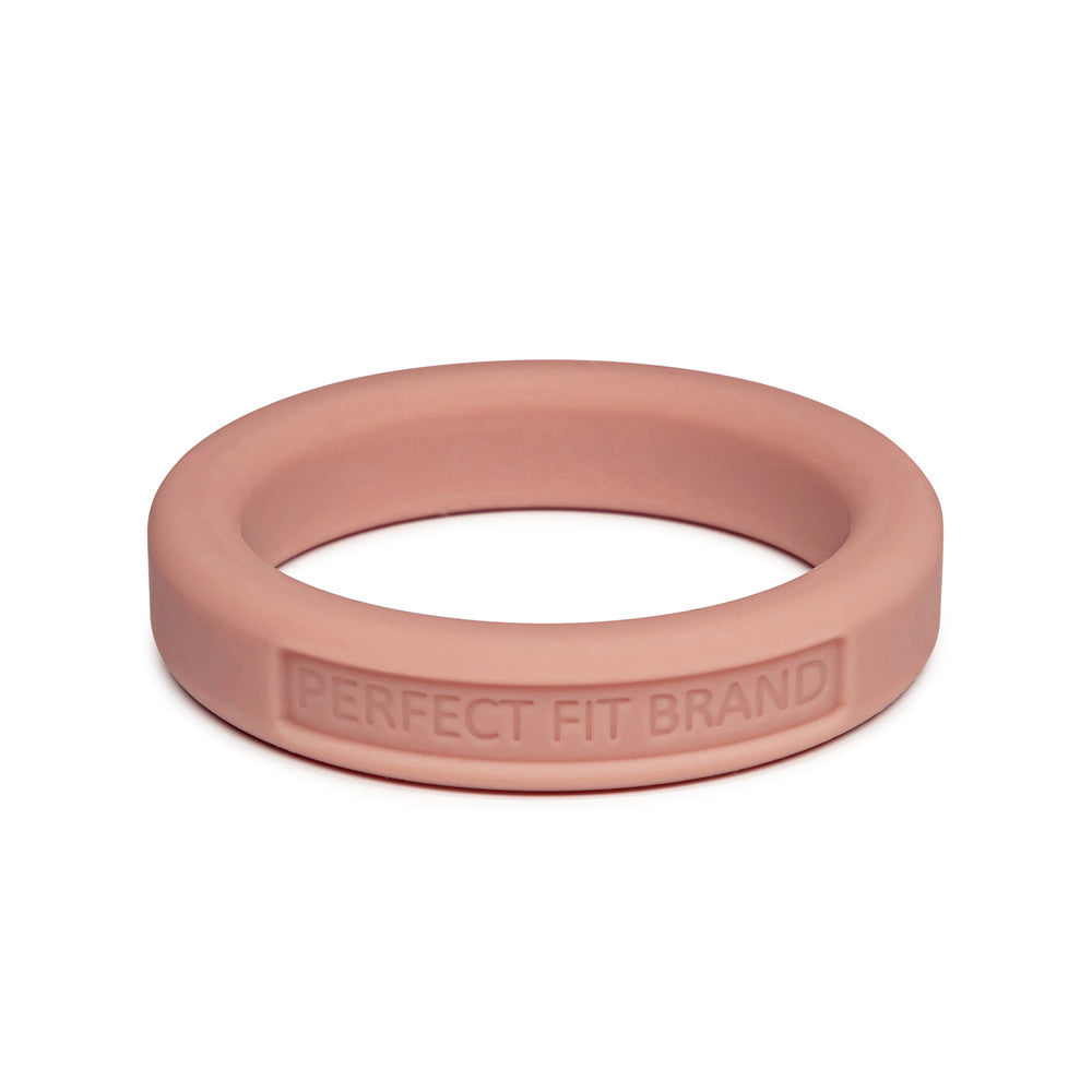 Classic 1.4" (36 mm) Silicone Med. Stretch Penis Ring Skintone 5 | 8101144804348 | Discreet Personal Wellness