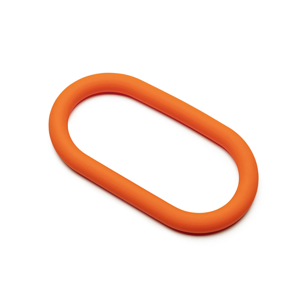 9" (229 mm) Silicone Hefty Wrap Ring Orange | 8101144807318 | Discreet Personal Wellness