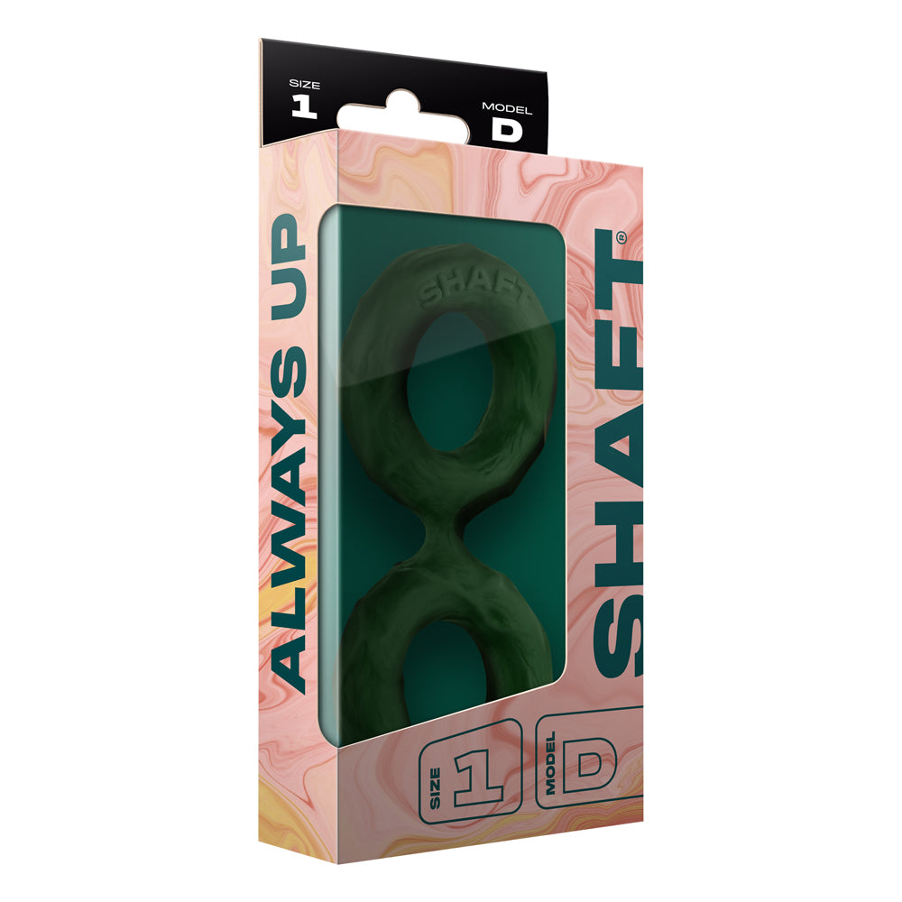 Model D Double C-Ring Green Size 1 | 810119280428 | Discreet Personal Wellness