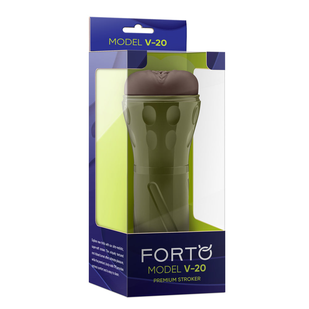 Model V-20 Stroker Dark | 810119281609 | Discreet Personal Wellness
