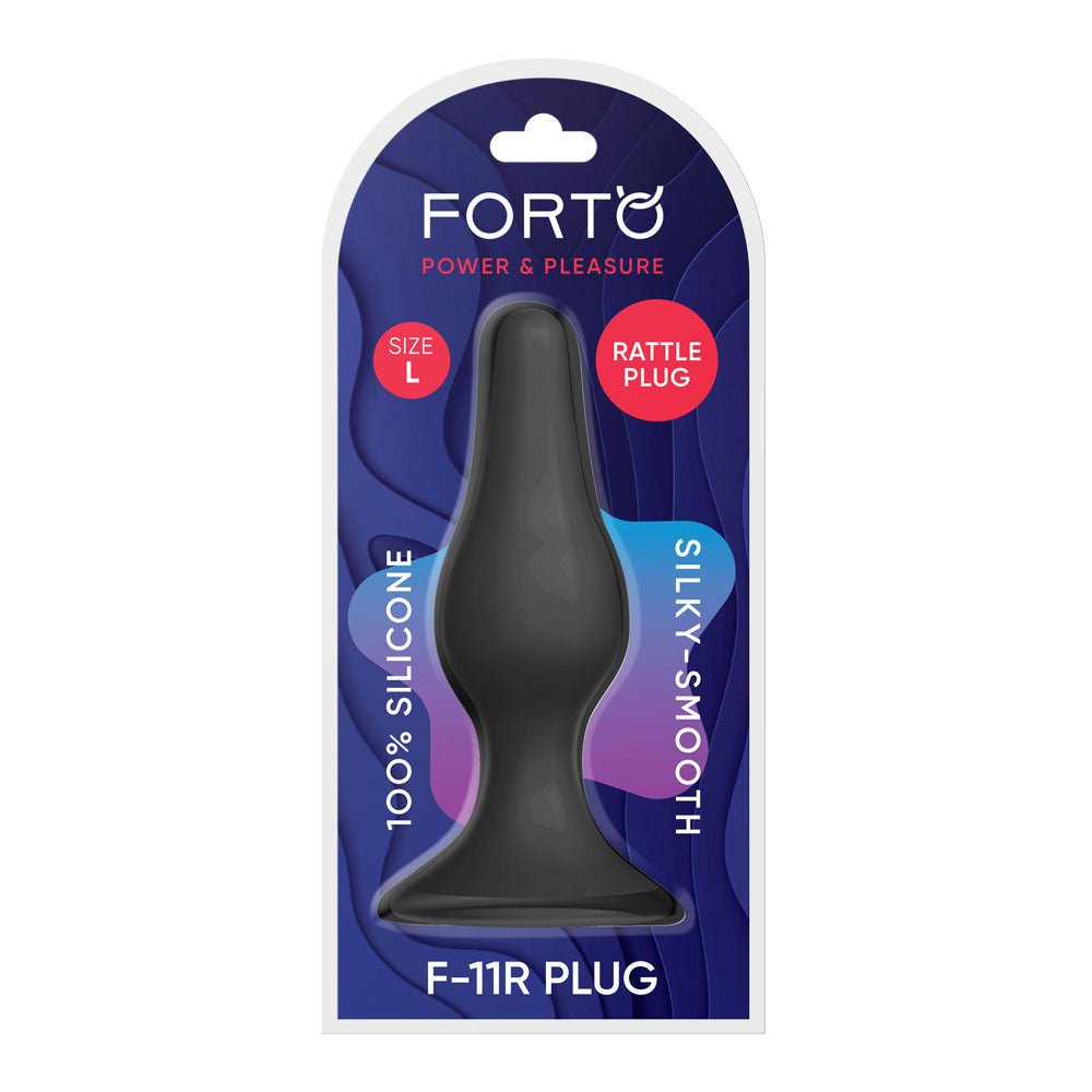 F-11R: Rattler Lungo Large Black | 810119282033 | Discreet Personal Wellness