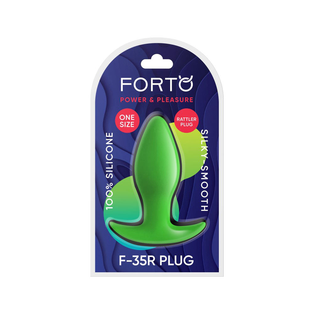 F-36R: Rattler T Plug Green | 810119282071 | Discreet Personal Wellness