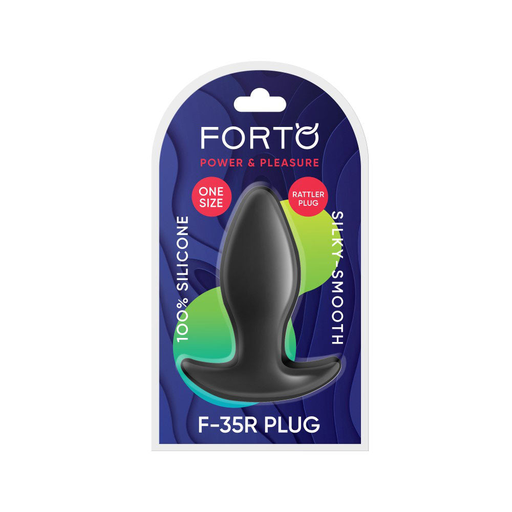 F-36R: Rattler T Plug Black | 810119282088 | Discreet Personal Wellness