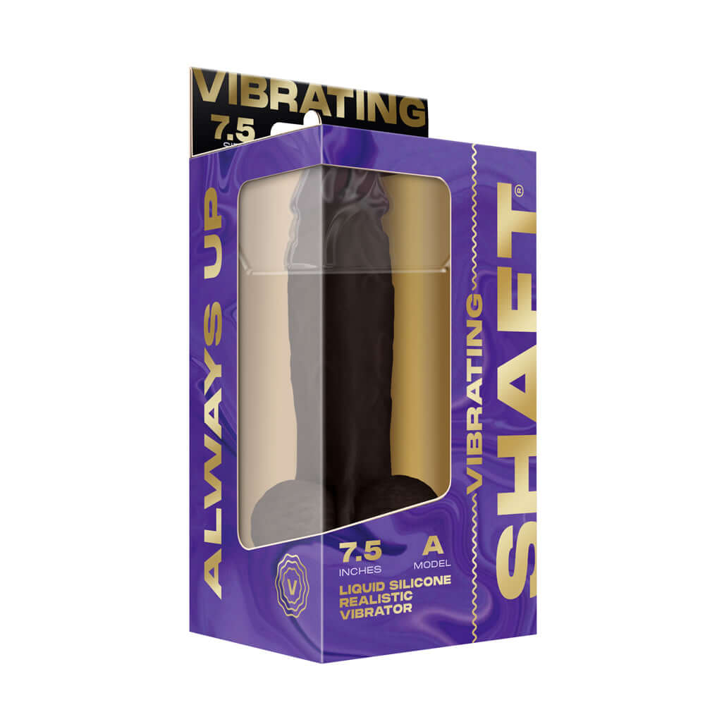 Vibrating Model Model A 7.5" Mahogany | 810119282613 | Discreet Personal Wellness