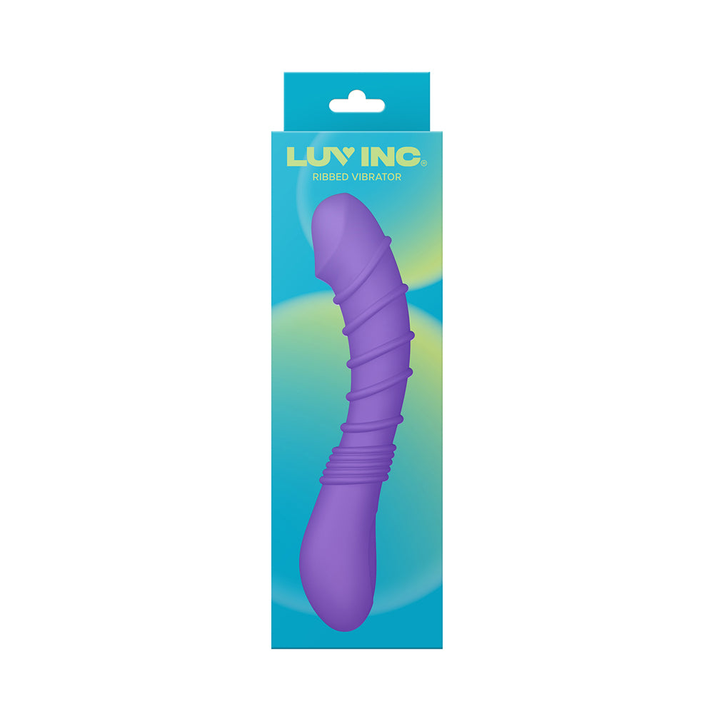 Rv21: Ribbed Vibrator Purple | 810119283405 | Discreet Personal Wellness