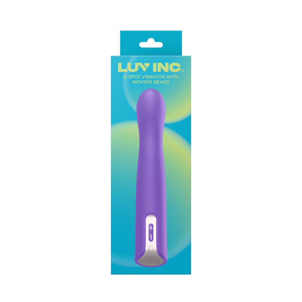 Gb63: G-Spot Vibrator With Moving Beads Purple | 810119283436 | Discreet Personal Wellness