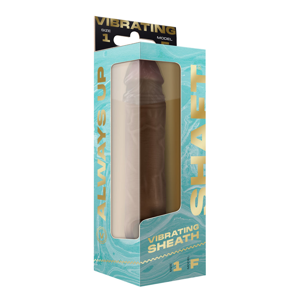 Vibrating Model F Sheath Size 2 Oak | 810119283634 | Discreet Personal Wellness