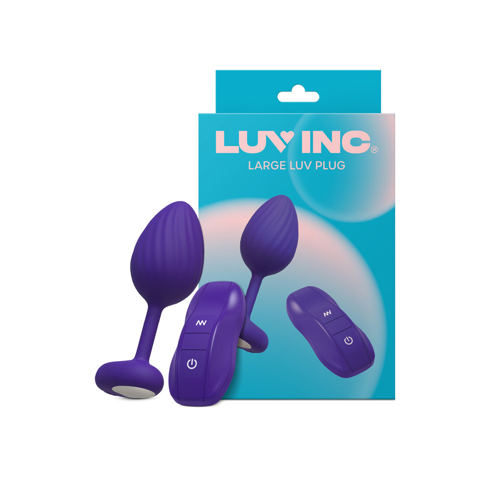 Lp41: Luv Plug Purple Large | 810119283948 | Discreet Personal Wellness