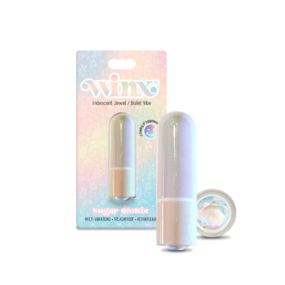Winx Sugar Cookie Bullet Vibrator With Gemstone | 810126930552 | Discreet Personal Wellness