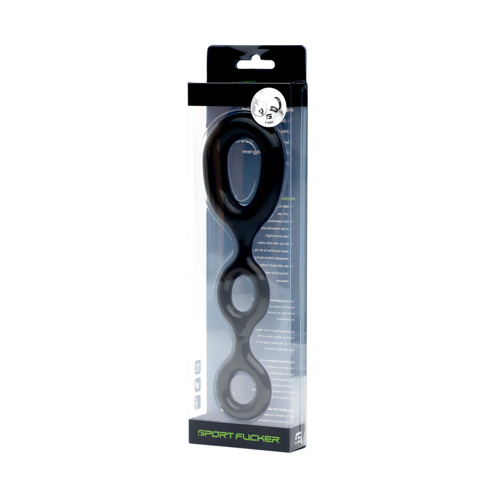 Sport funer 3 Way Black | 814137020431 | Discreet Personal Wellness