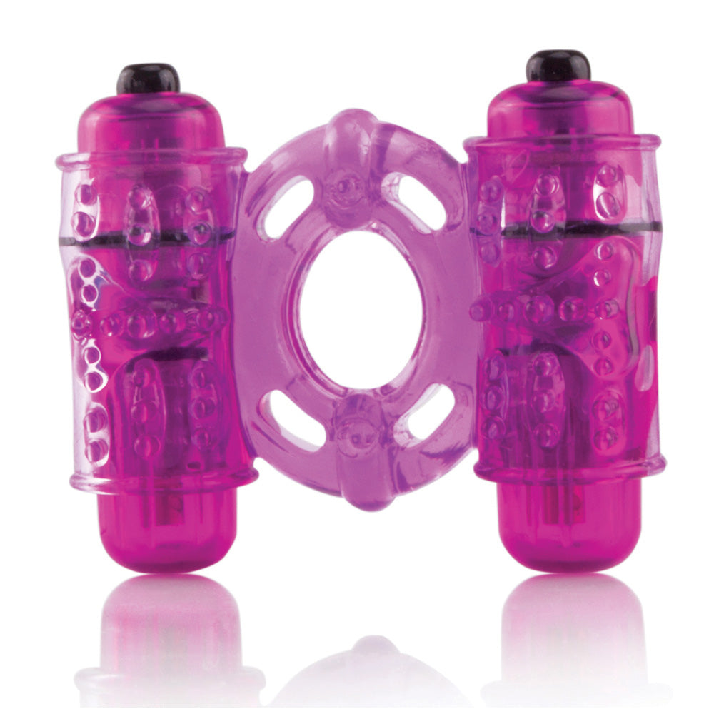 O Wow Double Wammy Purple 1 Ct | 817483010187 | Discreet Personal Wellness