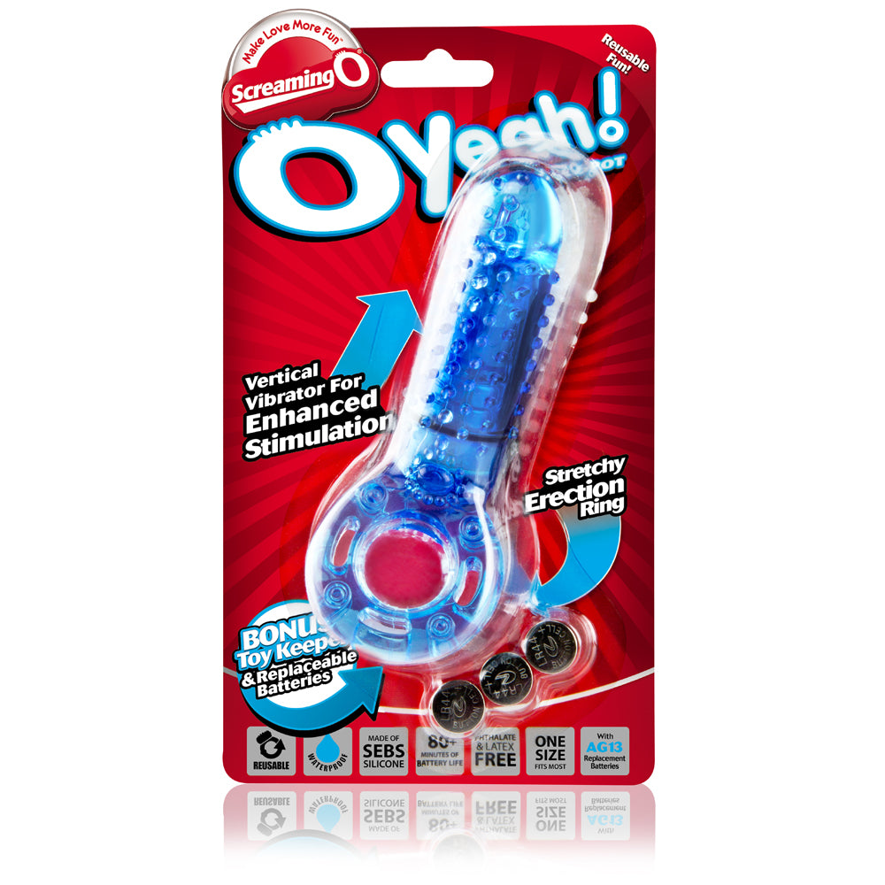Screaming O Oyeah Blue 1 Ct | 817483010231 | Discreet Personal Wellness