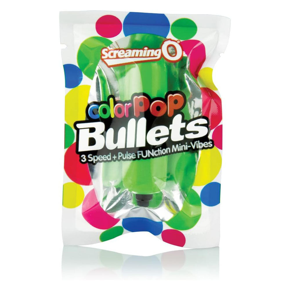 Colorpop Bullets Green 1Ct | 817483010811 | Discreet Personal Wellness