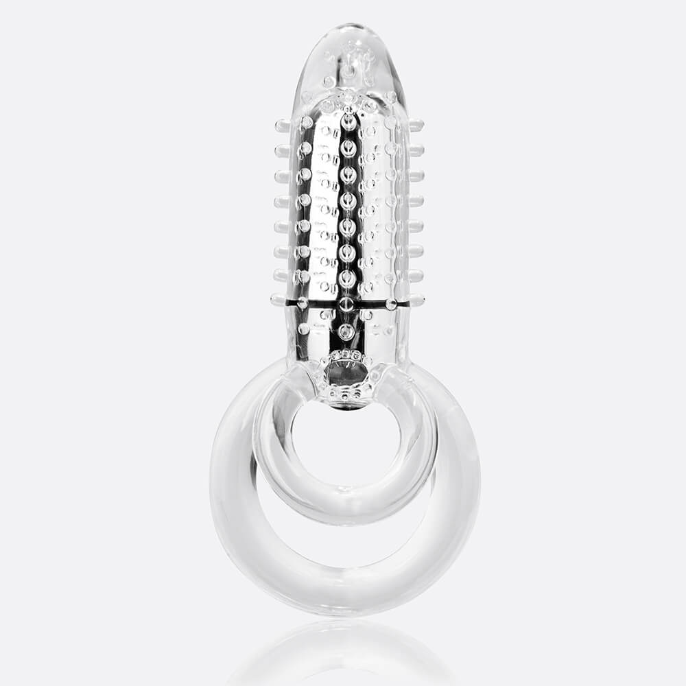 Screaming O Doubleo 8 Clear 1 Ct | 817483011566 | Discreet Personal Wellness
