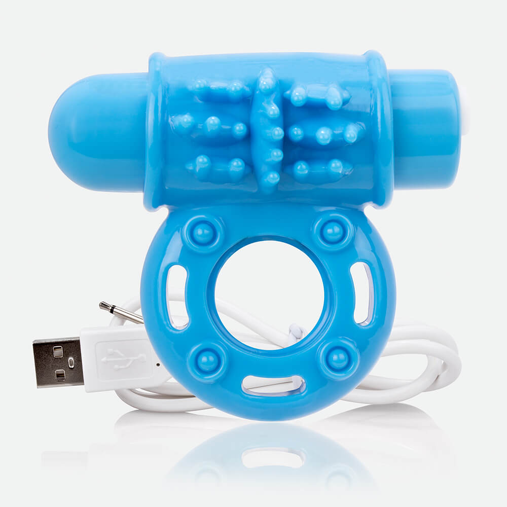 Charged Owow Vooom Mini Vibe Blue 1 Ct | 817483012433 | Discreet Personal Wellness