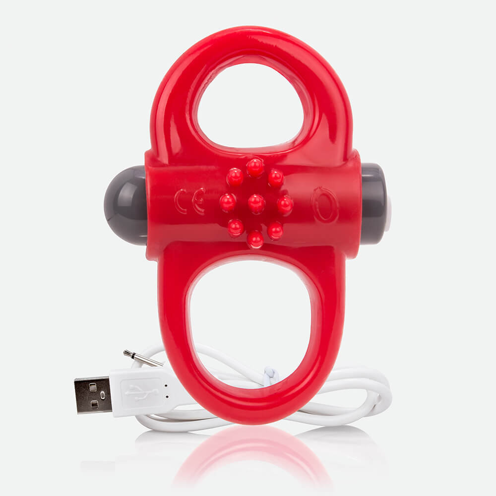 Charged Yoga Vooom Mini Vibe Red 1 Ct | 817483012495 | Discreet Personal Wellness